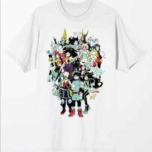 MY HERO ACADEMIA White Graphic Character Tee